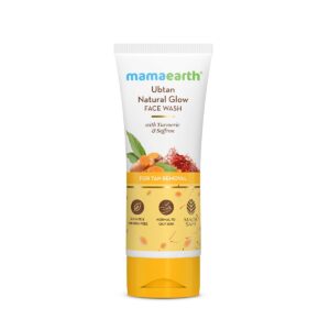 Mamaearth Ubtan Natural Glow Face Wash with Turmeric & Saffron