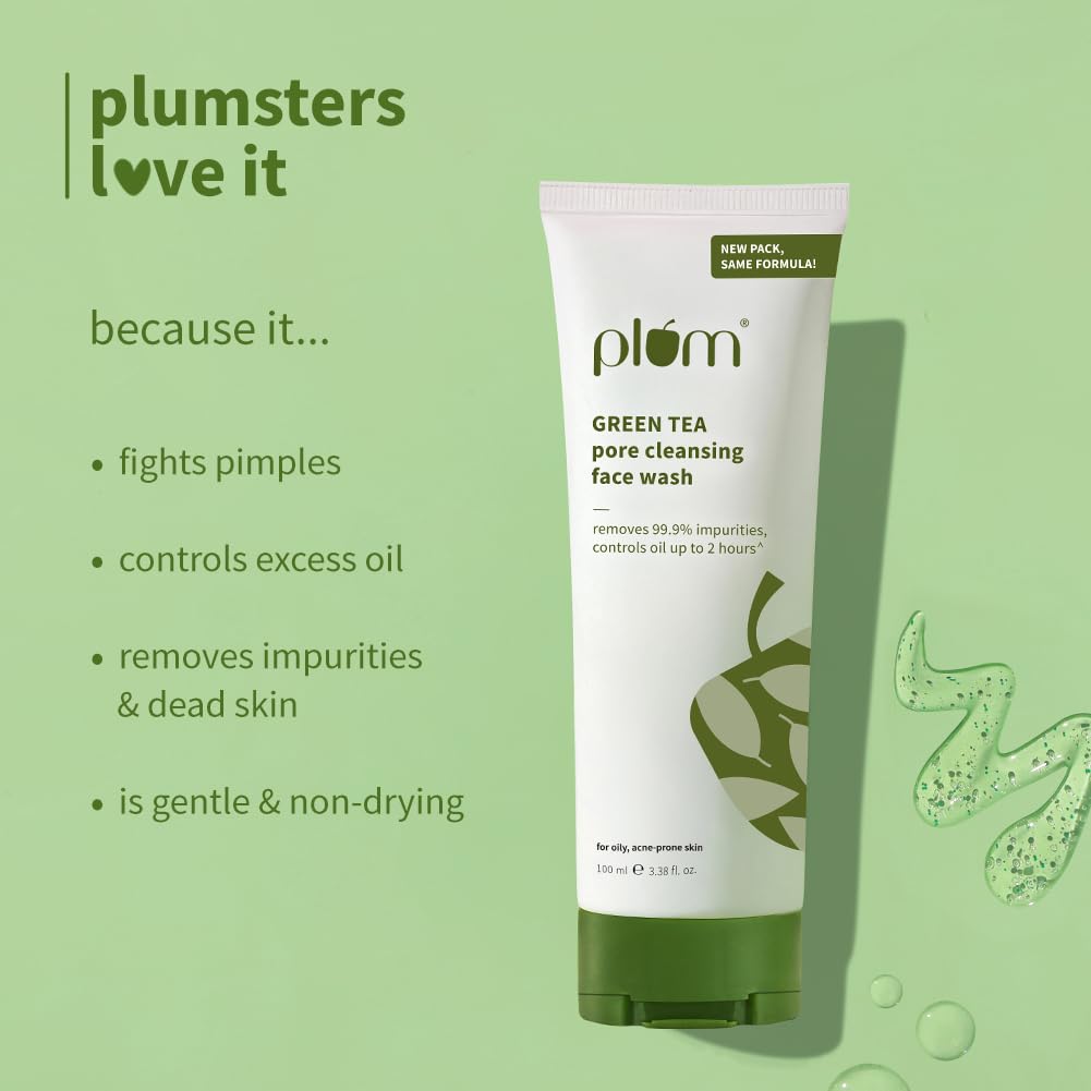 Plum Green Tea Face Wash - Image 5