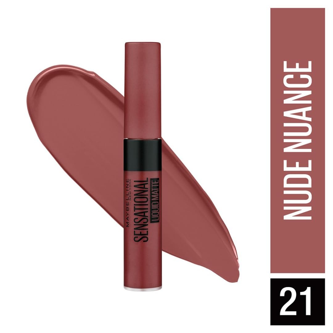 Maybelline Liquid Matte Lipstick(Nude Nuance) - Image 4