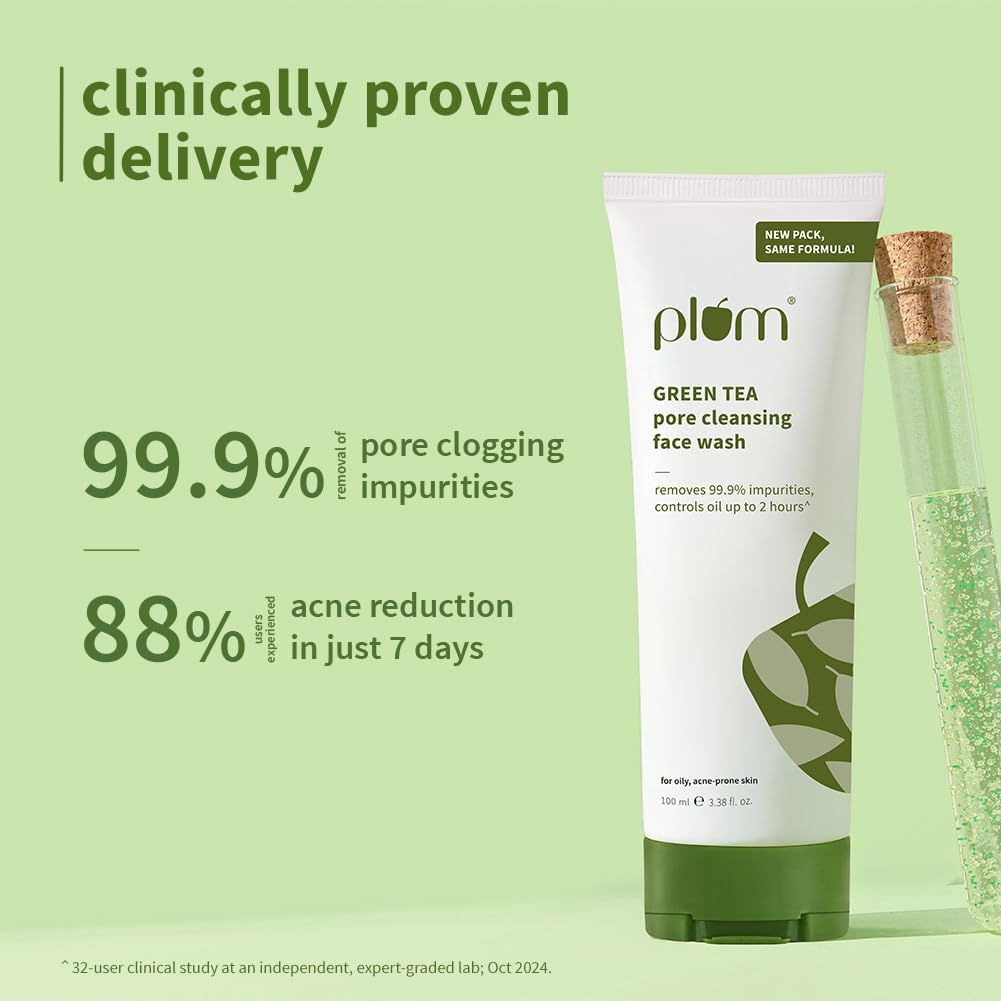 Plum Green Tea Face Wash - Image 3
