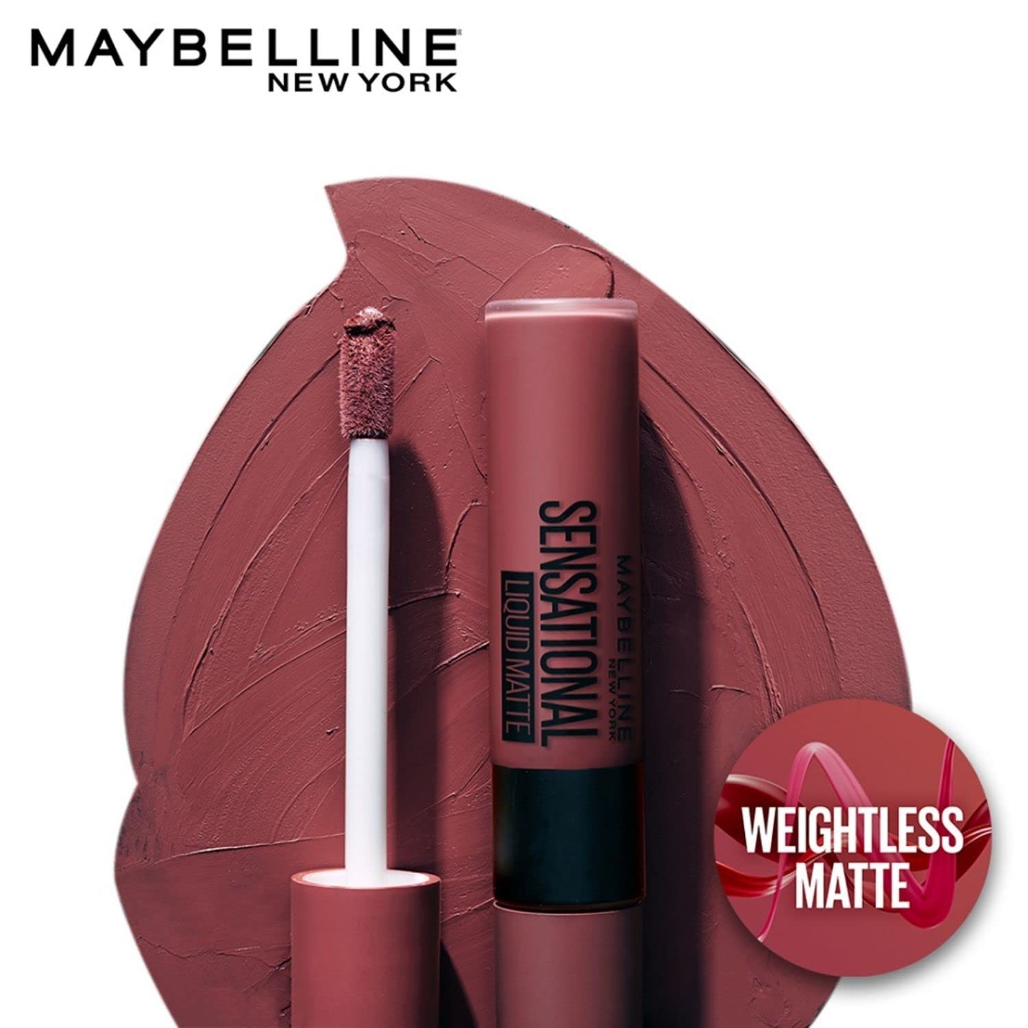 Maybelline Liquid Matte Lipstick(Nude Nuance) - Image 2