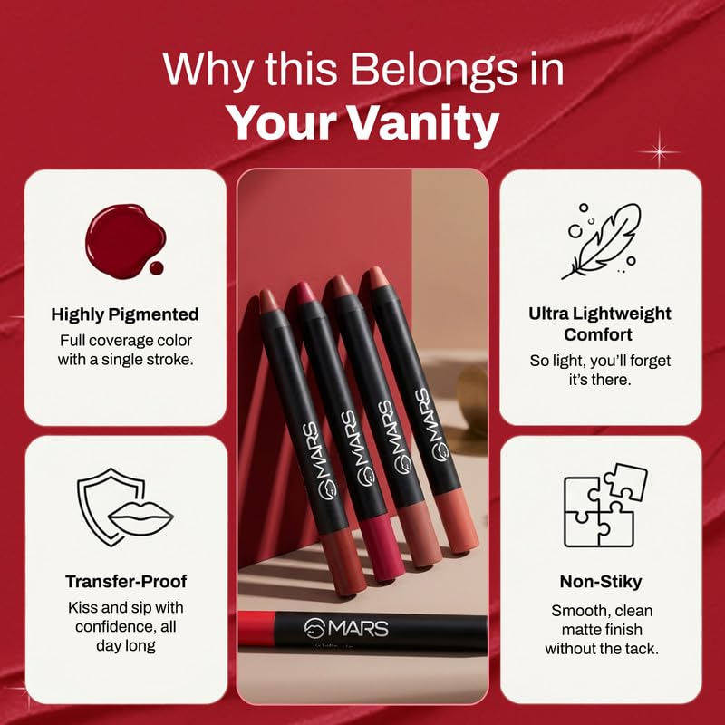 MARS Matte Lip Crayon - Image 4