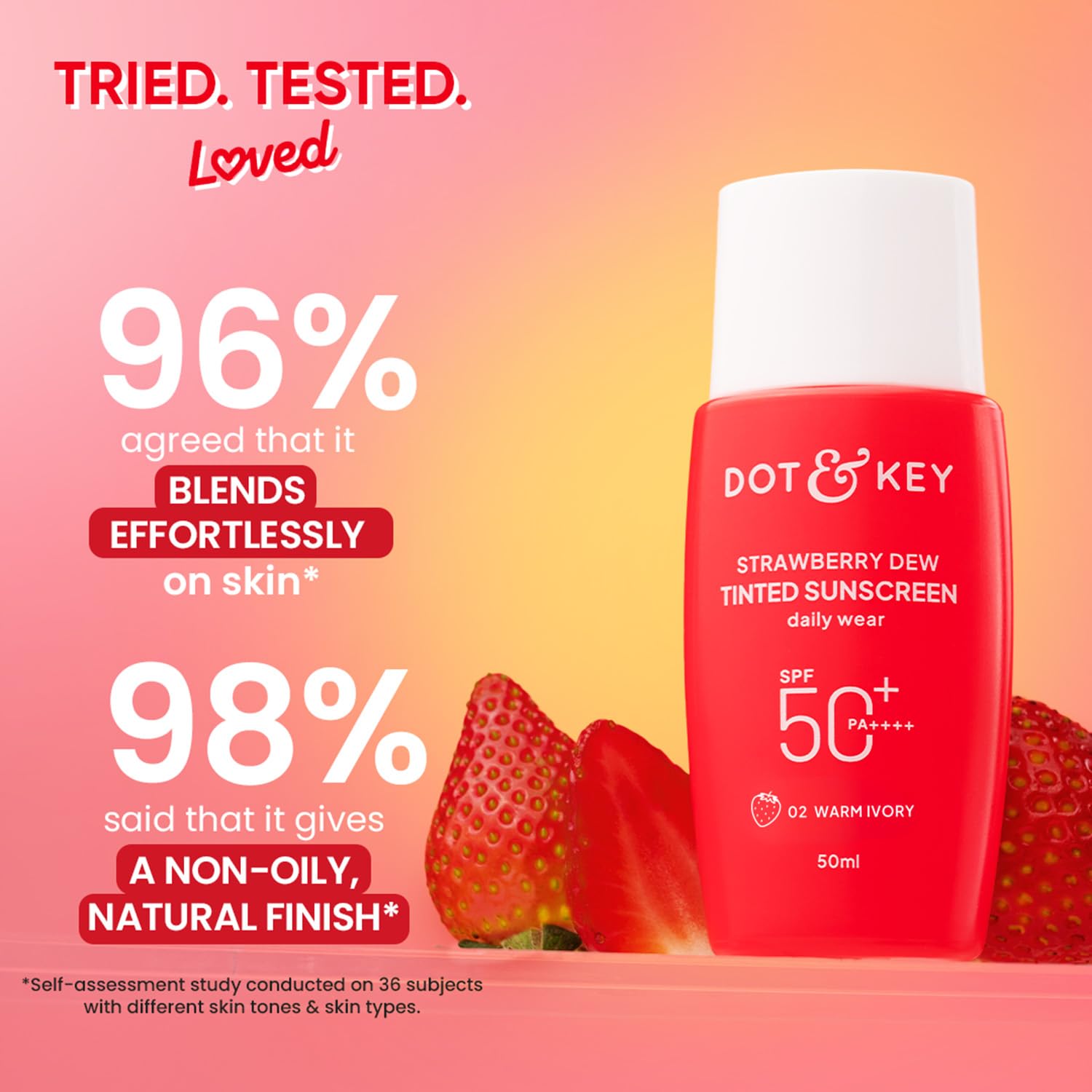 Dot & Key Tinted Sunscreen SPF 50 - Image 3