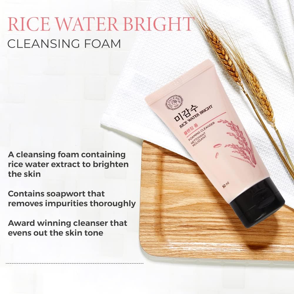 Rice Water Bright Foaming Face Wash - Image 4