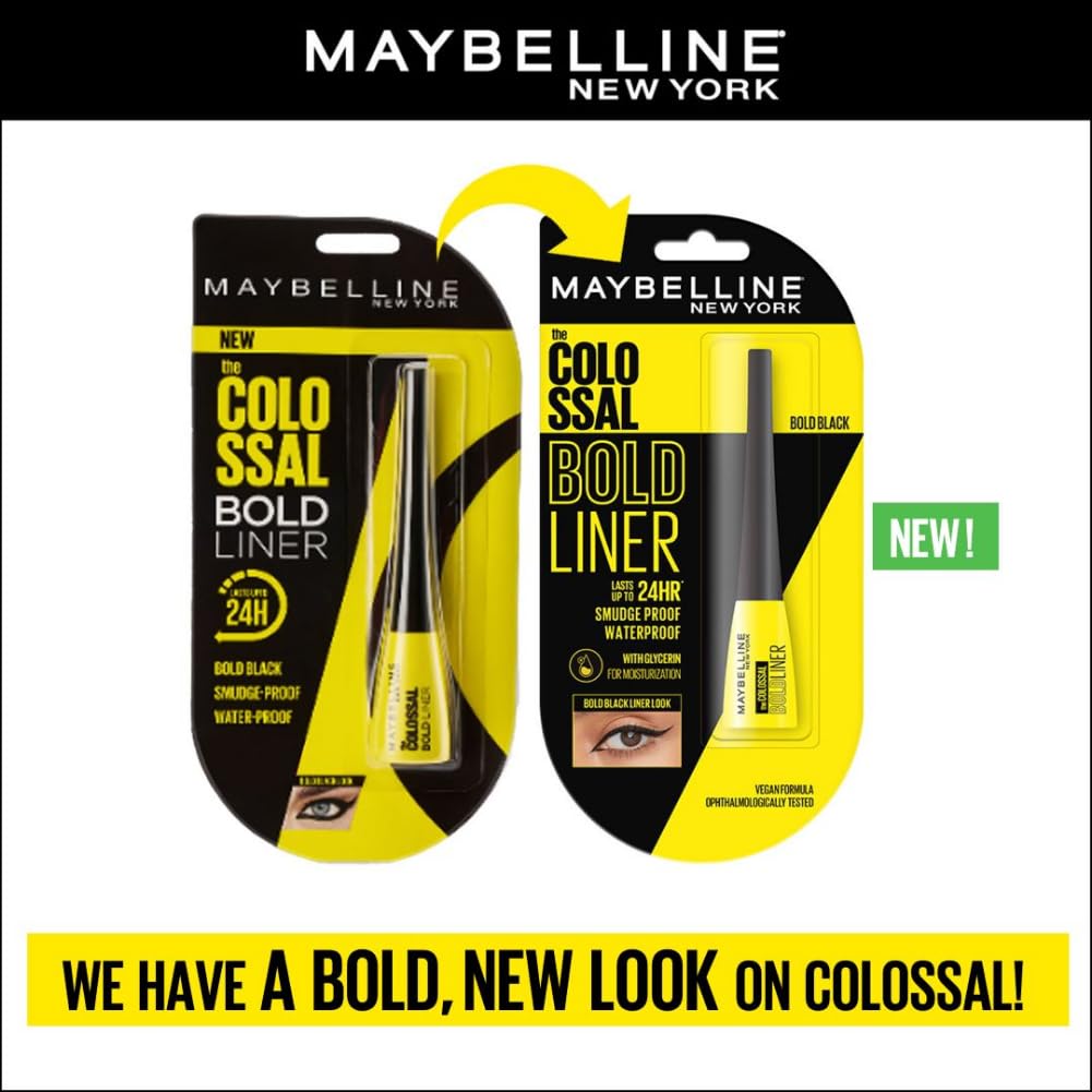 Maybelline New York Colossal Bold Liner - Black - Image 2