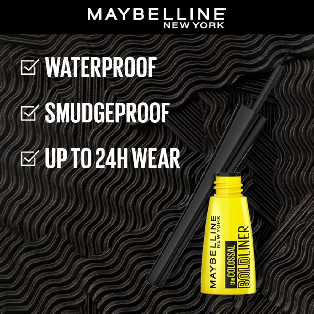 Maybelline New York Colossal Bold Liner - Black - Image 4