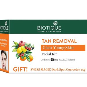 Biotique Tan Removal Clear Young Skin Facial Kit
