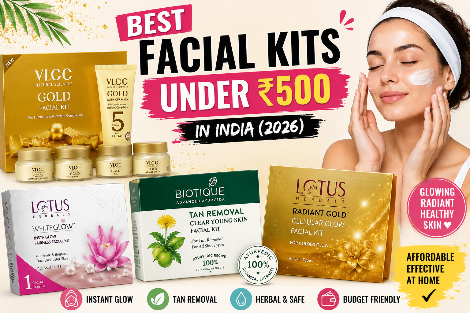 Best Facial Kits Under ₹500 in India (2026)