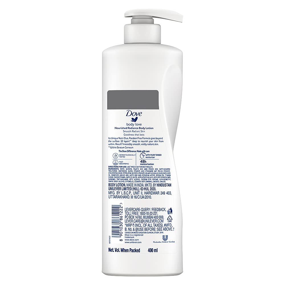 Dove Body Love Nourished Radiance Body Lotion - Image 2