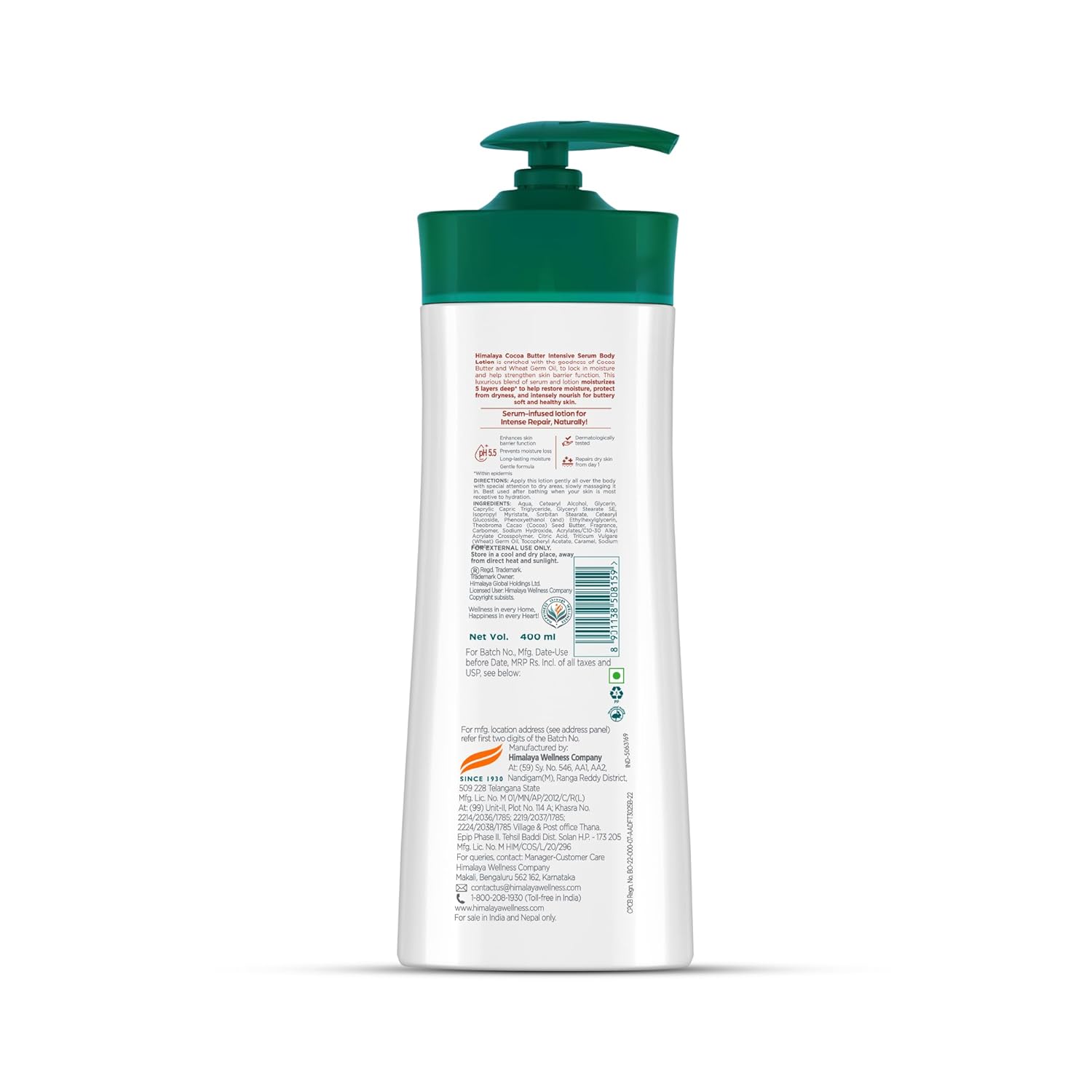 Himalaya Cocoa Butter Intensive Serum Body Lotion - Image 2