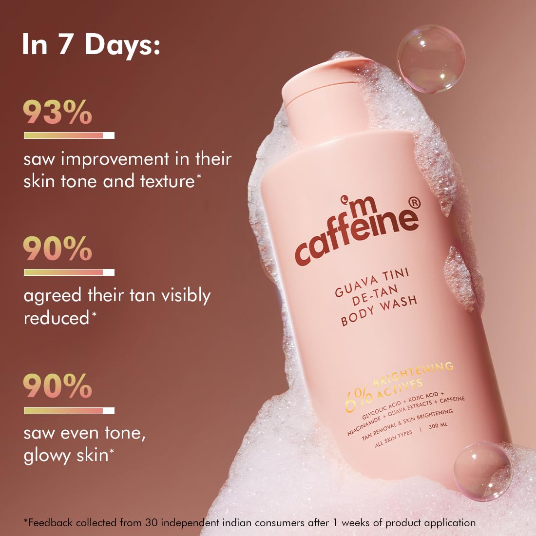 mCaffeine Naked & Raw Coffee Body Wash - Image 4