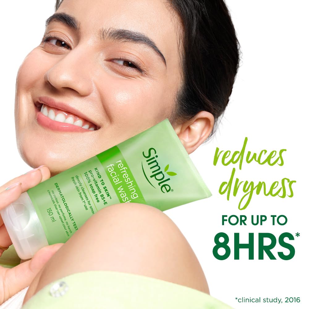 Simple Kind To Skin Refreshing Facial Wash - Image 2