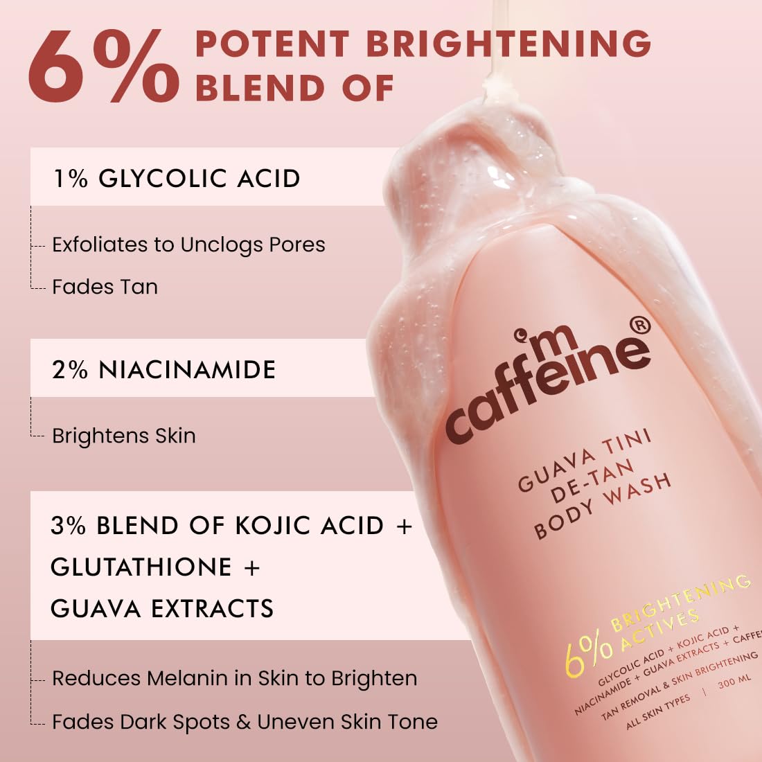 mCaffeine Naked & Raw Coffee Body Wash - Image 2
