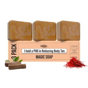 Ghar Soaps Sandalwood & Saffron Magic Soap