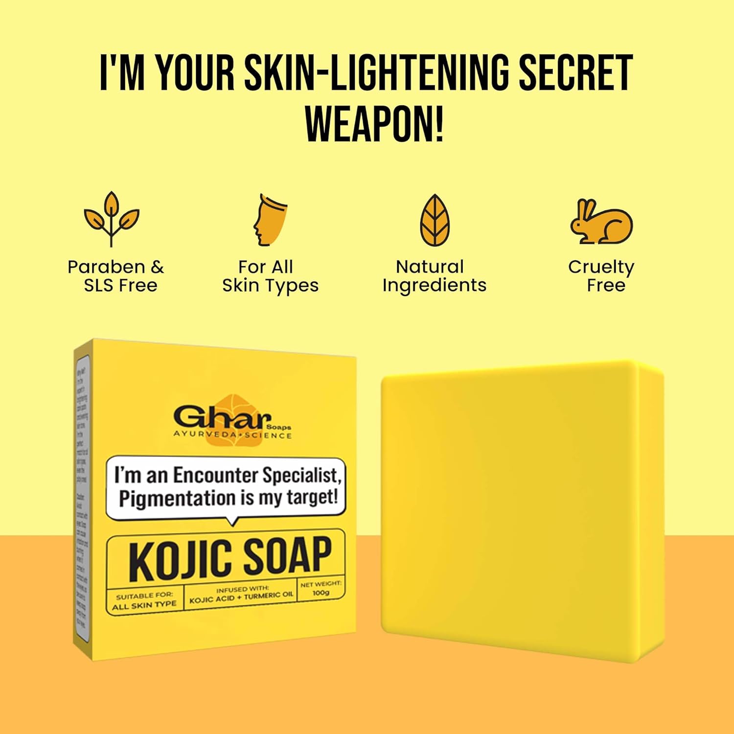 Ghar Soaps Kojic Acid 2% Soap - Image 4