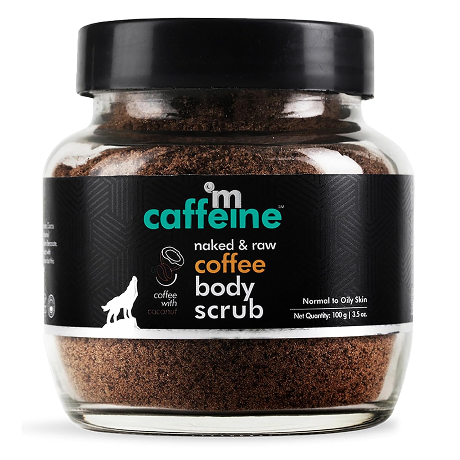 mCaffeine Naked & Raw Coffee Body Scrub