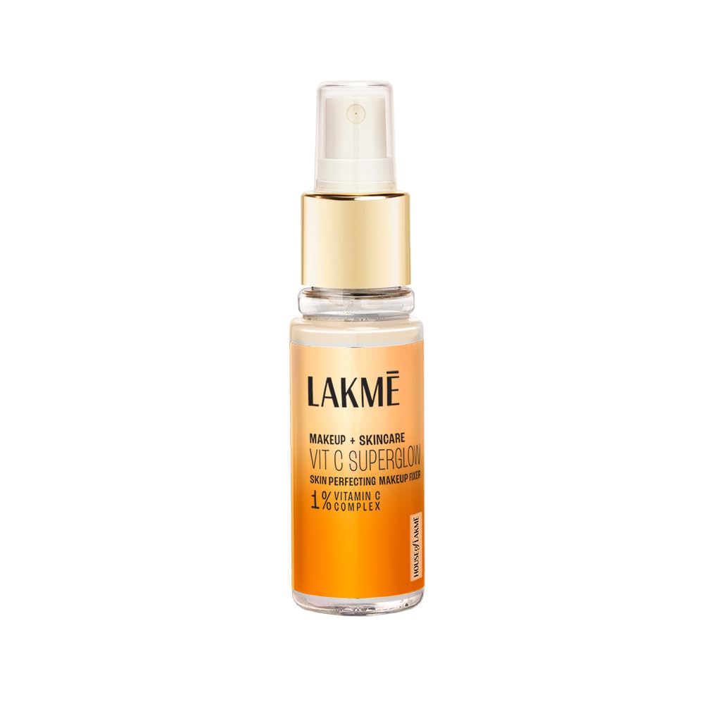 Lakme Makeup+Skincare VitC Superglow Skin Perfecting Makeup Fixer