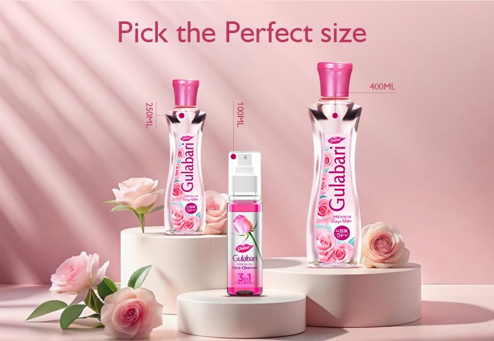 Dabur Gulabari Premium Rose Water/Face Toner - Image 5