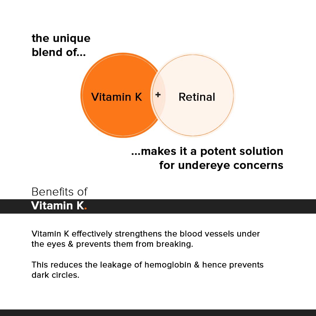 Minimalist Vitamin K + Retinal 01% Under Eye Cream - Image 3