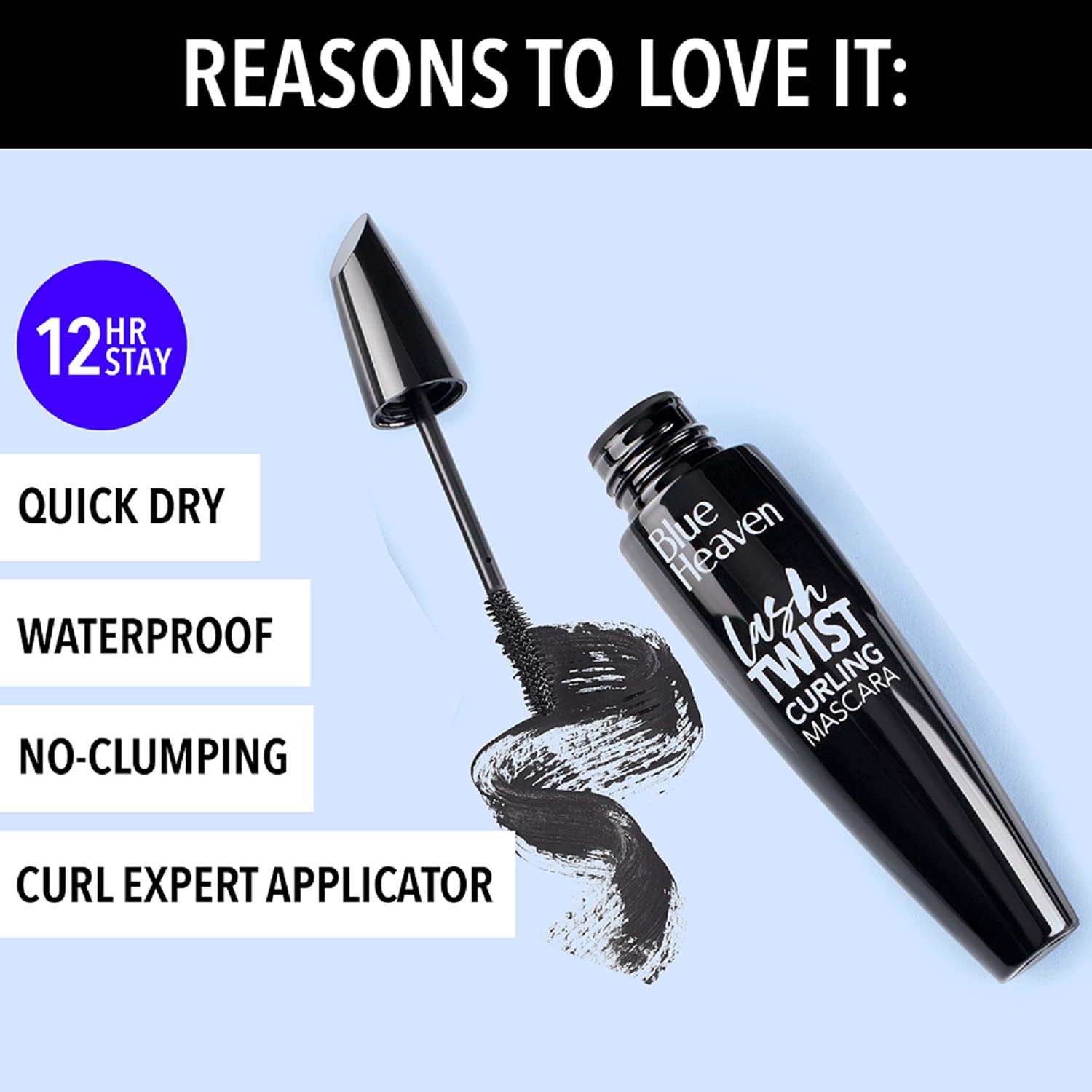 Blue Heaven Lash Twist Curling Mascara - Image 2
