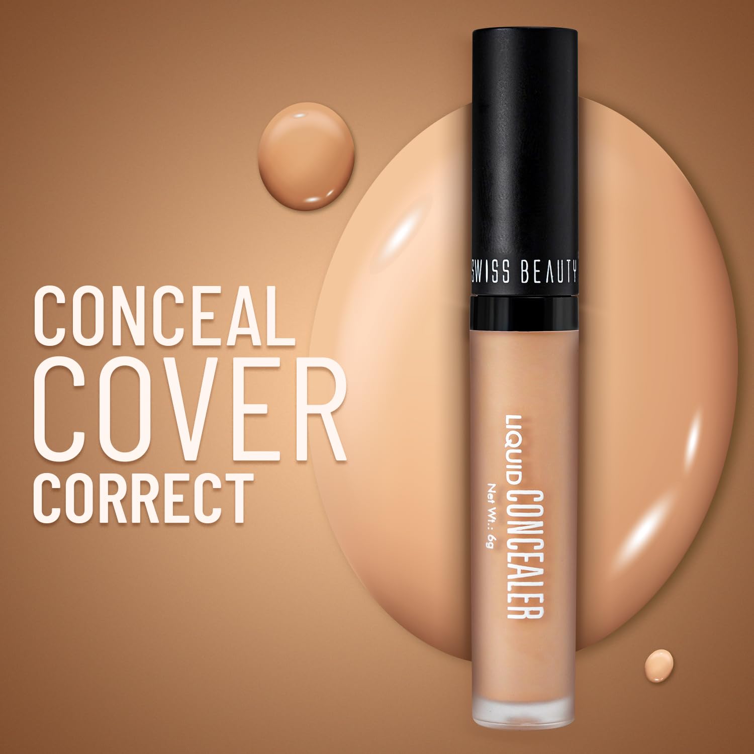 Swiss Beauty Perfect Liquid Light Weight Concealer - Image 2