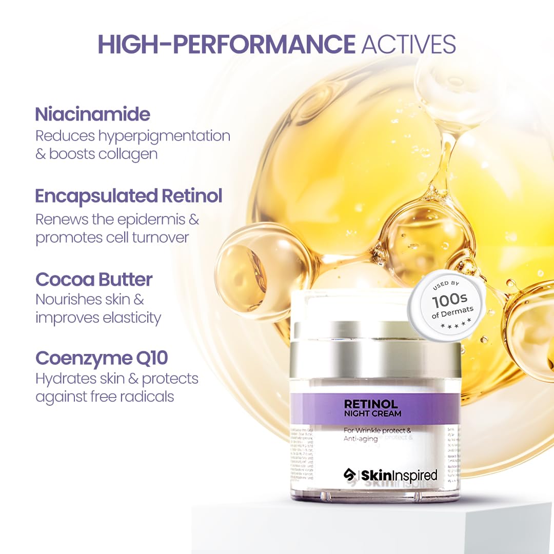 SkinInspired Retinol Night Cream - Image 5