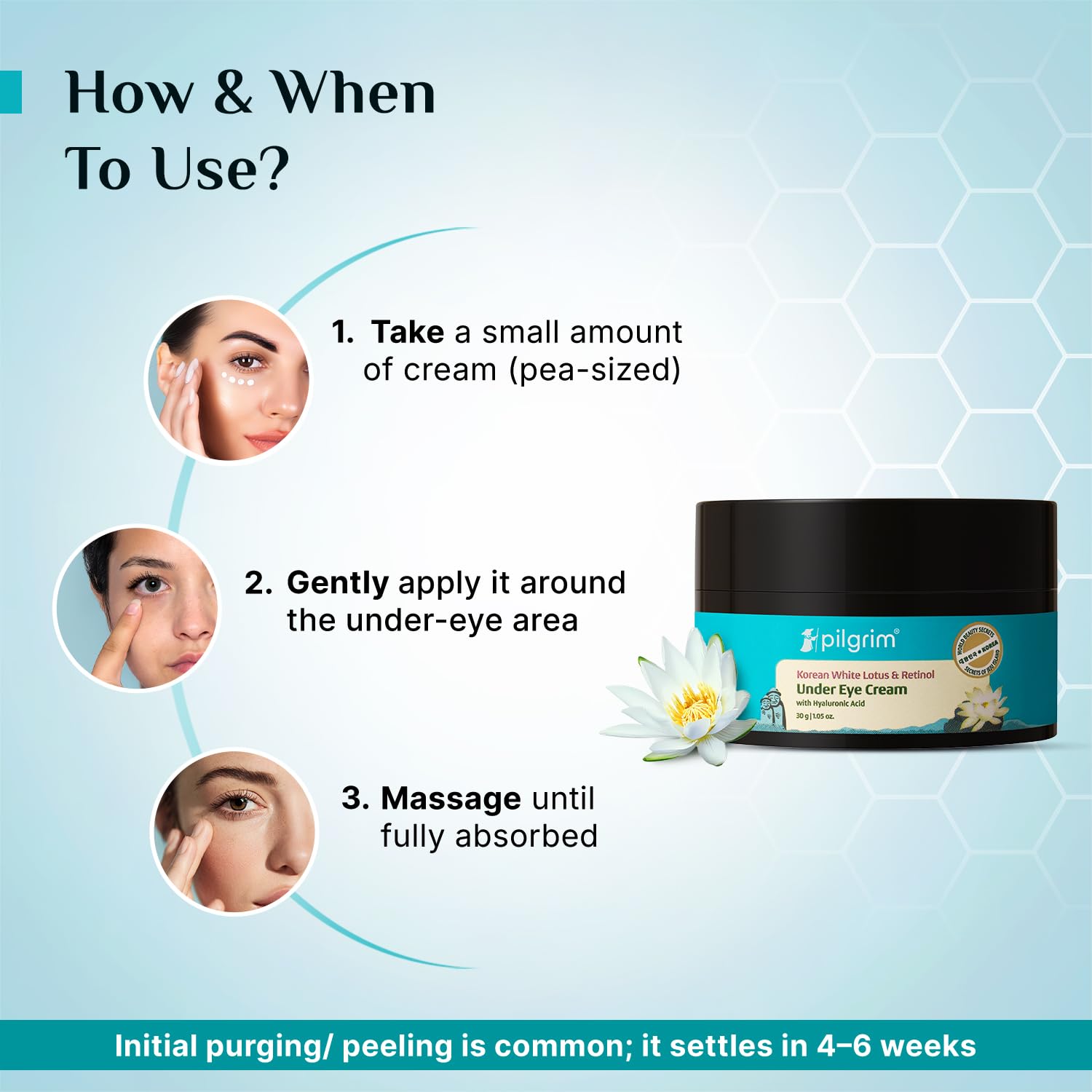 Pilgrim Red Vine Under Eye Cream - Image 5