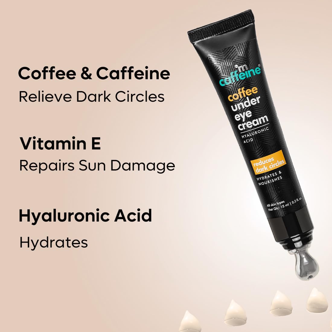 mCaffeine Coffee Under Eye Cream - Image 4