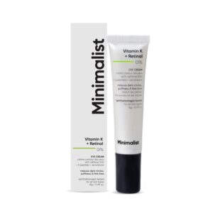 Minimalist Vitamin K + Retinal 01% Under Eye Cream
