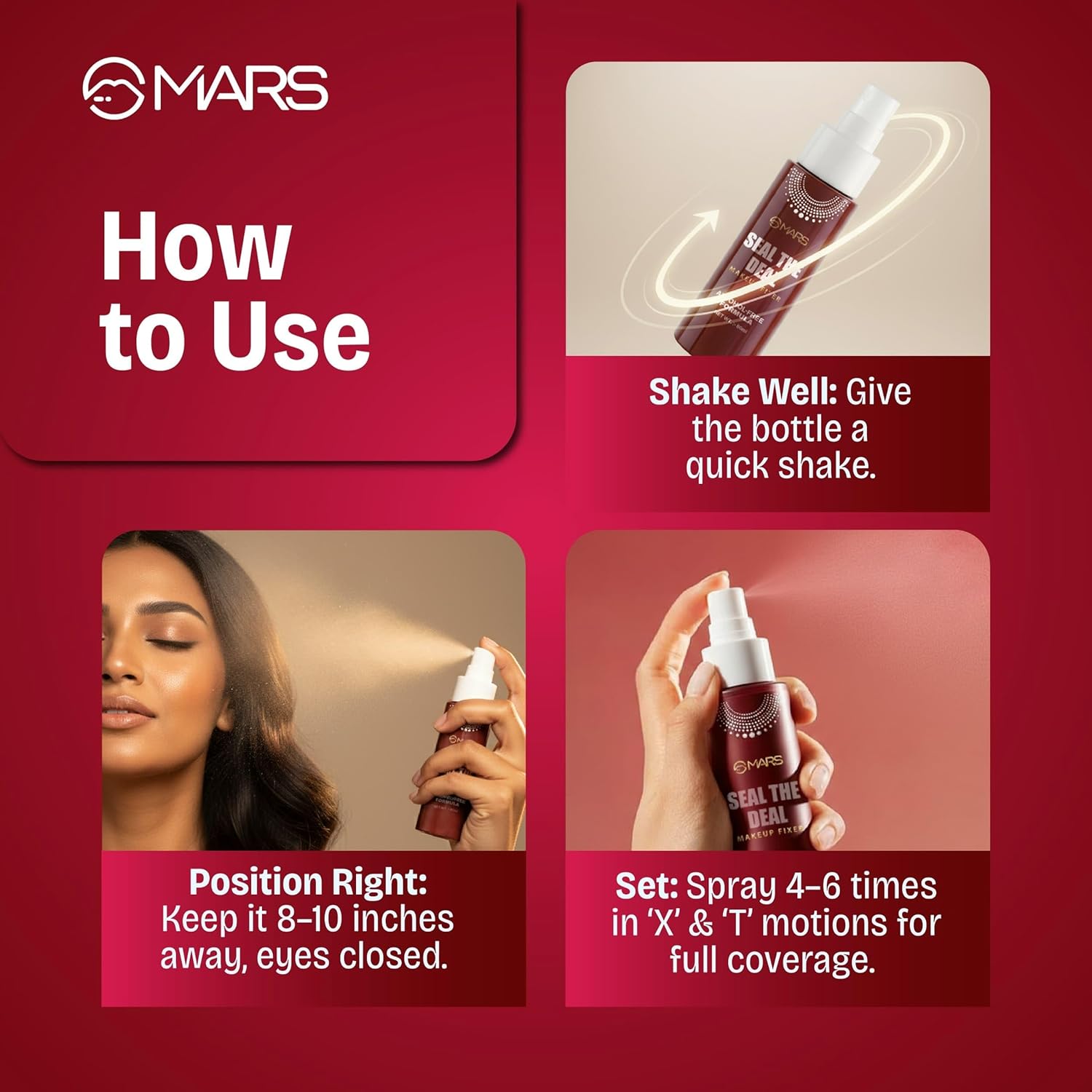 MARS Alcohol-Free Seal the Deal Makeup Fixer Spray - Image 6