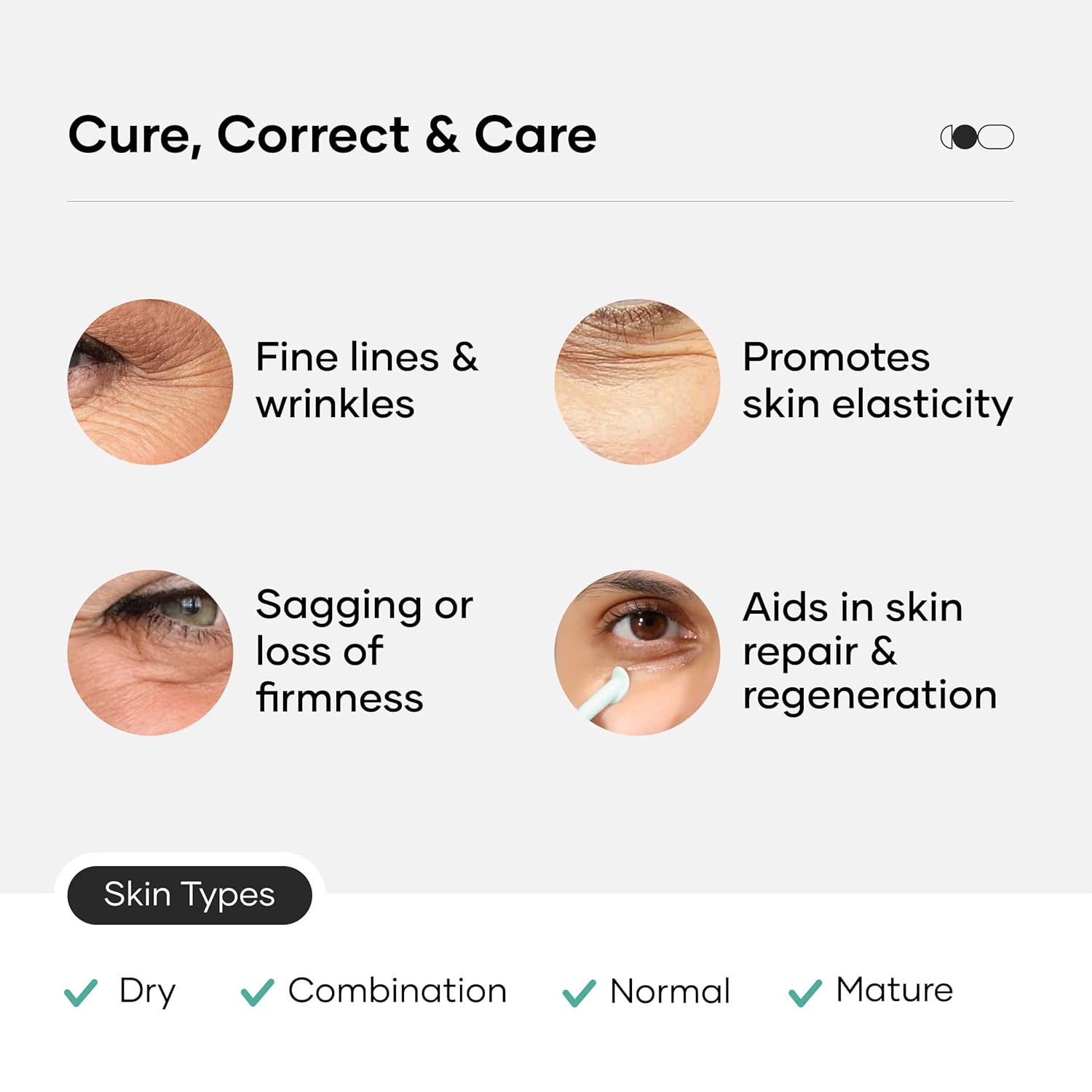 Cureskin Bio-Peptide Under Eye Gel - Image 5