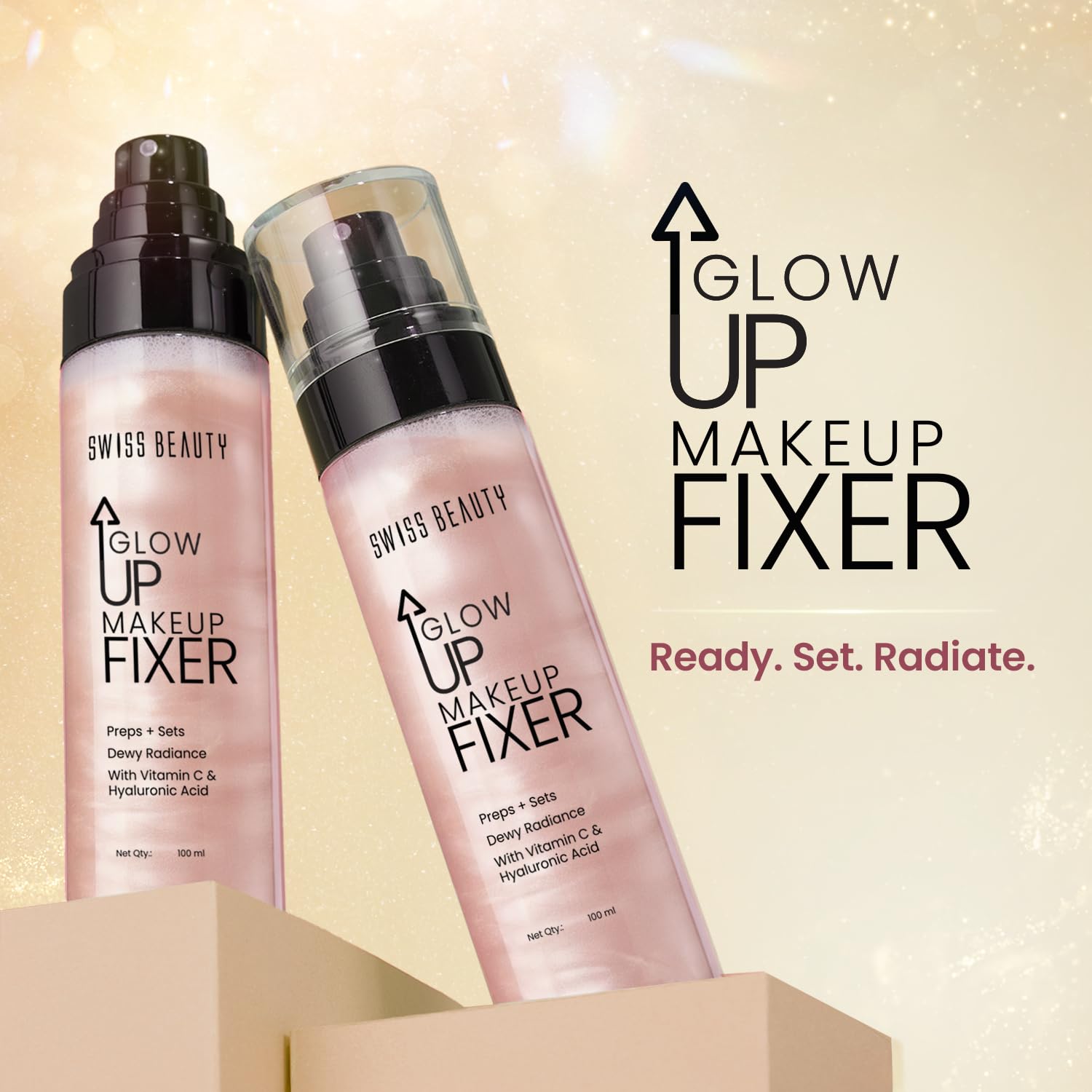 Swiss Beauty Glow Up Makeup Fixer | Preps + Sets - Image 2