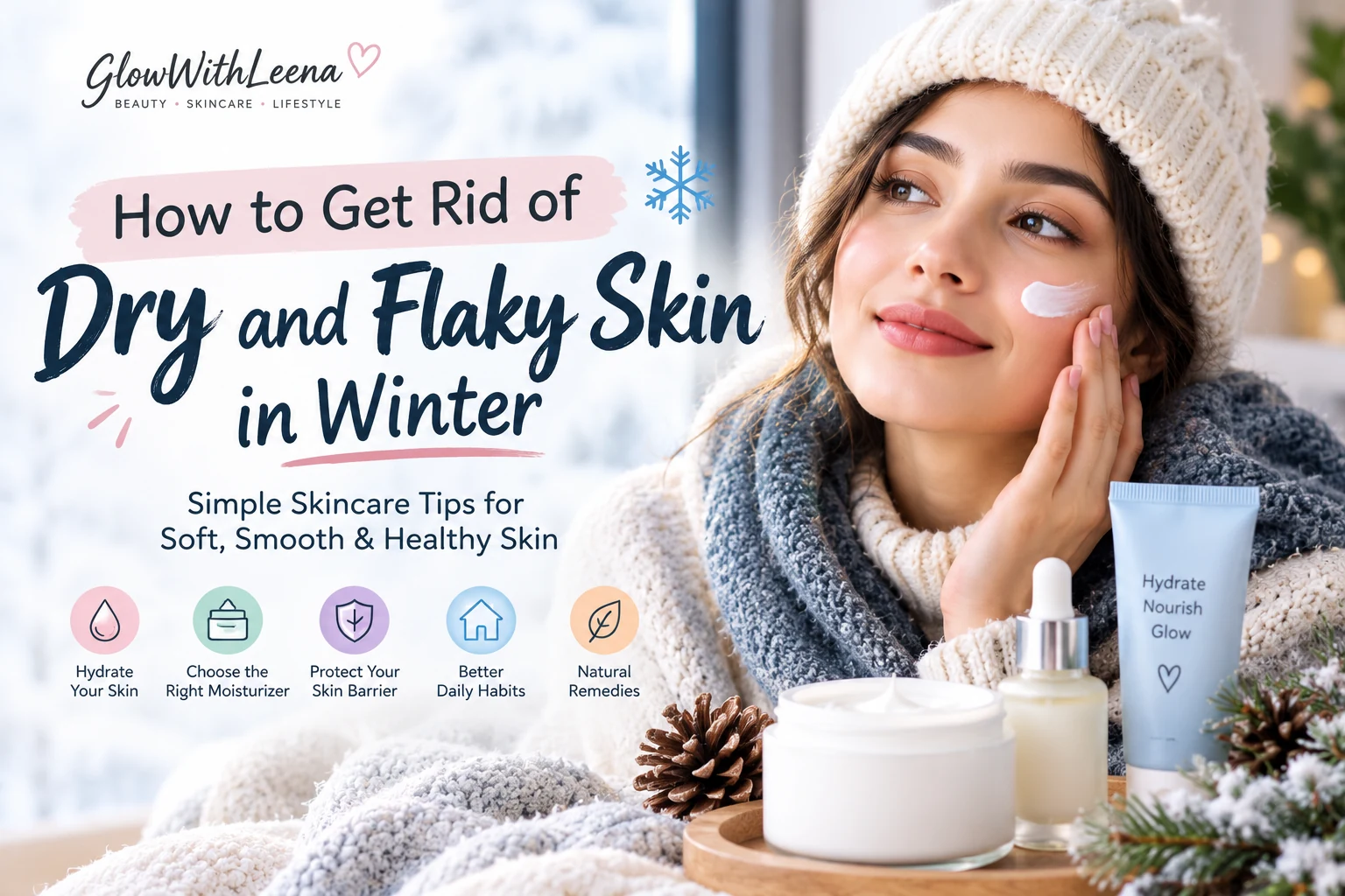 How to Get Rid of Dry and Flaky Skin in Winter
